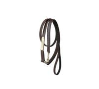 Longe équitation pour cheval de présentation cuir Kentucky Marron 270 cm