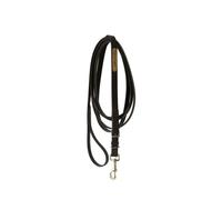 Longe équitation pour cheval de présentation cuir Kentucky Marron 400 cm