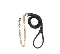 Longe équitation pour cheval de présentation cuir Kentucky Noir 270 cm