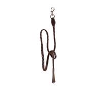 Longe équitation tressée Dy'on Marron 180 cm
