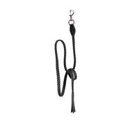 Longe équitation tressée Dy'on Noir 180 cm