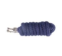 Longe équitation tressée pailletée USG Onyx Bleu 2 m