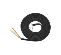Longe éthologique pour cheval en nylon Pool's A1706002 Noir TU