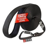 Longe exigeante pour Chiens de 5 m avec Mousqueton de sécurité, Laisse pour Chien de 5 m avec dragonne et Sac