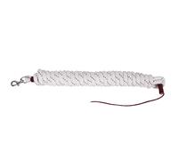 Longe guide pour cheval QHP 6,8 m Blanc 14 mm