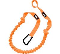 Longe (Laisse) pour Chien de Traction avec Amortisseur One canicross, canirando, canijogging, canitrail, Utilisation Intense Sportive ou Loisirs, I-dog est Une Marque Française. (Orange New)