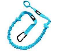 Longe (Laisse) pour Chien de Traction avec Amortisseur One canicross, cani Rando, cani Jogging, cani Trail, cani Marche, Utilisation Intense Sportive ou Loisirs, I-dog Marque Française. (Bleu)