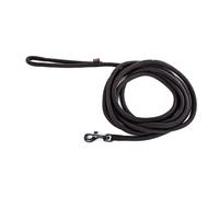 MARTIN SELLIER-Longe ronde pour chien coloris noir 1,3 cm x 3 m