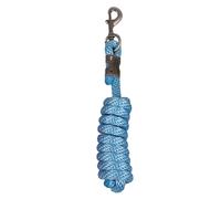 Longe pour cheval QHP Luxe 2m Bleu TU