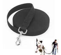 Longe pour Chien 10m,Laisse pour Chien,Laisse Dressage pour Chiens,Laisse Longue D'entraînement pour Chien de 10m,Laisse avec Dragonne et Mousqueton pour Chiens,pour Chiens Grande et Petite