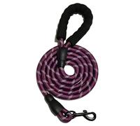 Longe pour Chien, Corde de remorquage réfléchissante for Chien Compagnie, Corde Ronde for(Purple,3M)