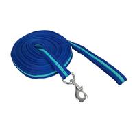 Longe pour longer cheval en coton York Bleu 8,5 m
