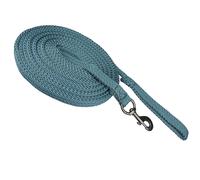 Longe pour longer cheval York Stripe Bleu 7,5 m