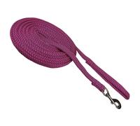 Longe pour longer cheval York Stripe Rose 7,5 m