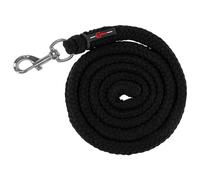 Longe simple équitation Covalliero ClassicSoft Noir 200 cm