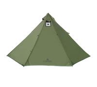 Longeek Tente de Camping 2 Personnes Ultraléger Imperméable avec Trou Poêle à Bois 4 Saisons Tipi