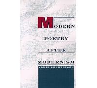 Longenbach Modern Poetry After Modernism (Poche)