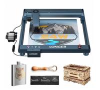 LONGER Graveur Laser B1 20, 24W Machine de découpe, 36 000mm/min, Machine Découpe et Gravure Laser pour Métal, Acrylique, Bois