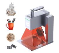 Longer Graveur laser nano portable, gravure haute vitesse 5000 mm/s, précision 0,05 × 0,05 mm, outil de bricolage pour bois, acrylique, cuir, tissu, métal, céramique.