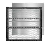 Longer Lit Laser nid d’abeille, Longue table en nid d'abeille pour machine de gravure laser,accessoires de Machine de graveur 500 * 500mm, Table de travail nid d’abeille avec panneau en aluminium