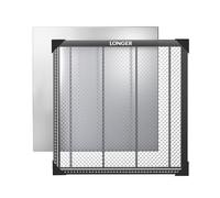 LONGER Lit Laser nid d’abeilles,440x440mm Table de travail avec panneau en aluminium pour Machine de graveur Laser, Dissipation thermique rapide et panneau de Protection de bureau