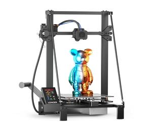 LONGER LK5 Pro Imprimante 3D, FDM, avec espace de construction de 30 × 30 × 40 cm, pilote silencieux TMC2209, détection de filament et fonction de resume, open source, 90 % préassemblée