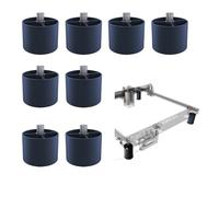 Longer Lot de 8 rehausseurs de graveur laser B1 pour machine de gravure et de découpe, rehausseur de machine de gravure laser, huit pièces de coussinets surélevés