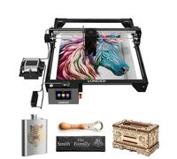 LONGER RAY5 - Graveur laser 40W, 24000 mm/min, 256 couleurs de gravure, Multi-connexions, LaserGRBL/LightBurn, Métal/Acrylique/Bois