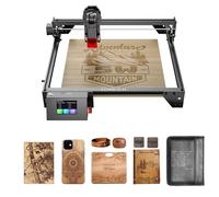 LONGER RAY5 Graveur Laser avec Écran Tactile 3,5" et Contrôle APP, Grande Zone de Gravure pour Métal/Bois, 5W