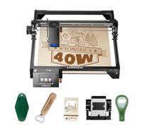 LONGER RAY5 Graveur Laser avec Écran Tactile 3,5" et Contrôle APP, Machine de Gravure et Découpe pour Métal, Bois et Acrylique, 40W, Zone de Gravure 385 x 385 mm