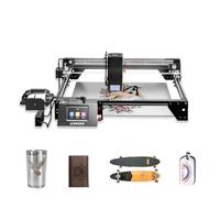 Longer RAY5 laser 40 W, coupe rapide jusqu'à 24 000 mm/min, écran tactile 3,5 pouces, contrôle de l'application hors ligne, machine laser bricolage pour gravure et découpe sur métal, verre et bois.