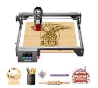 Longer RAY5 Laser engraving machine, 5W Laser engraving machine with Farb-Touchscreen,avec écran tactile 3,5", CNC Laser engraving machine, 10000mm/min Laser engraving machine for Holz/glass/Acryl