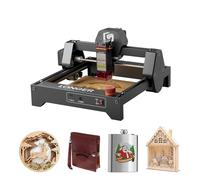 Longer Ray5 Mini graveur laser 12000 mm/min Haute vitesse pour bois, métal, acrylique, cuir, DIY CNC, zone de gravure 140 x 130 mm, WiFi, arrêt d'urgence sécurité (3,5 W)