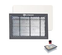 LONGER Table de travail en nid d'abeille plus longue, 11,8 "x 7,8" x 0,86 "table en nid d'abeille pour CO2 ou diode laser machine de gravure machine de découpe