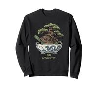 Longévité de la Tortue mythologie Japonaise Dragon bonsaï symbolisme Sweatshirt