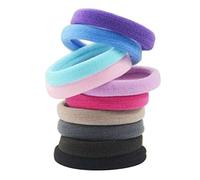 Longévité et mode 10 pièces bracelets de queue de cheval, corde élastique sans couture pour filles mixtes