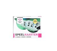Longfield 390210-100% plastique Cartes à jouer Récipient, Familles mot/Cube Jeux