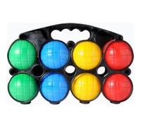 Longfield Games Boules Set 8 balles en plastique Multicolore G
