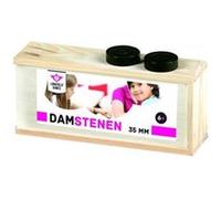 Longfield Games damiers en bois en coffret de 3,5 cm Ivoire G