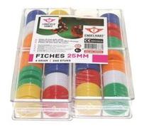 Longfield Games Jetons de poker 25 mm par 240 pièces