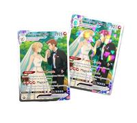 LongGenius Carte d'anniversaire Pokémon personnalisée, carte de mariage avec photo d'anime, cadeau pour lui, carte personnalisée pour couple