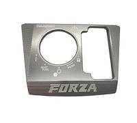 LongGreat Couvercle de commutateur de Verrouillage électrique Cadre de Couverture de Capuchon de Verrouillage de clé d'allumage de Moto pour Honda Forza 300 125 250 2018-2020