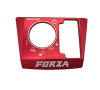 LongGreat Couvercle de commutateur de Verrouillage électrique Cadre de Couverture de Capuchon de Verrouillage de clé d'allumage de Moto pour Honda Forza 300 125 250 2018-2020