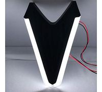 LongGreat Pour Yamaha XMAX X-max 300 250 2017-2020 3Color Phare Indicateur Lampe LED (blanc)