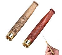 LONGHAO 2 pcs Porte Cigarette,Filtre Porte-cigarettes,Porte-Cigarette Portable,Porte-Cigarette en Bois,Convient aux Cigarettes Regular,Support Amovible Facile à Nettoyer,Fait à la Main à Partir (#4)