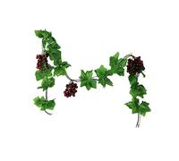 LONGHAO Grappes De Raisins Artificiel,Raisin Artificial,Raisin Artificiel Et Vigne,Raisins RéAlistes Décoration,3 Ensembles De Brochettes De Raisin,Brochettes De Raisin,pour La Décoration