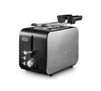 De'Longhi CTX 2203.BK - Grille-pain - 2 tranche - 2 Emplacements - noir Noir G