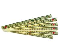 Longlife 4110140 Mesure pliante en Polyamide/Fibre de Verre avec graduation gravée recto/verso