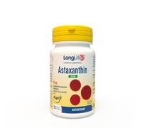 LongLife® Astaxanthine Vegan 8 mg | Astaxanthine naturelle de micro-algue | Origine hawaïenne | Puissant antioxydant et bien-être de la peau | 1 mois de traitement | Végan et sans gluten