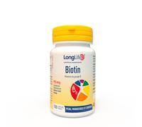 LongLife® Biotin 900 | Haut dosage 900mcg par comprimé | Biotine cheveux pousse rapide | B8 vitamine cheveux | Sans gluten et végan
